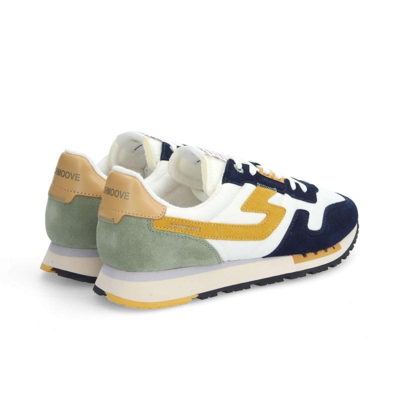 ATHENE RUNNER M - SDE/SDE/SQUARE - NAVY/GREEN/BEIGE